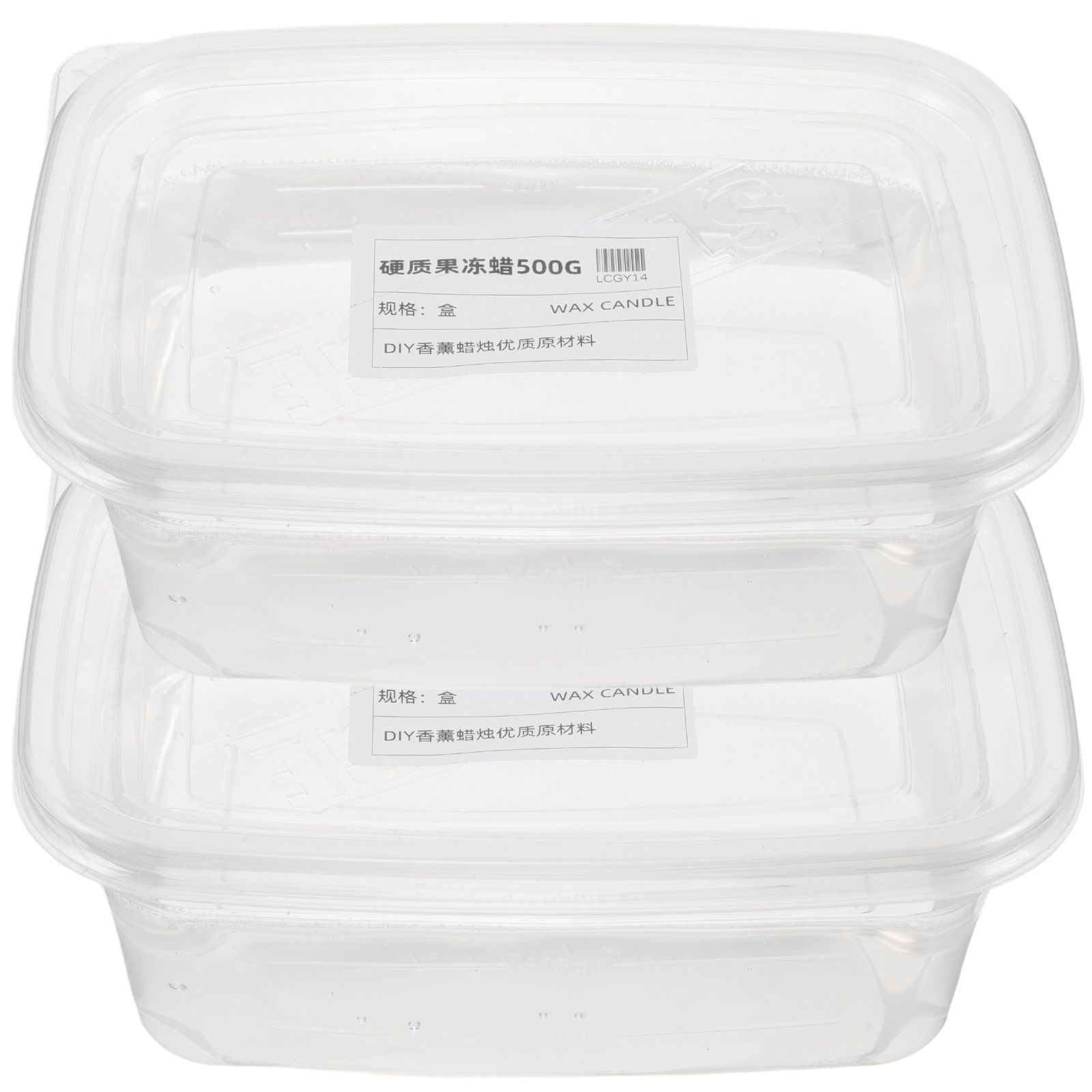 Candle Making Supplies Usa - キャンドル作り用クリアジェルワックス 1kg/2.2lb 透明ジェルワックス 高密度素材 DIY手作り香り付きキャンドルカップ用品