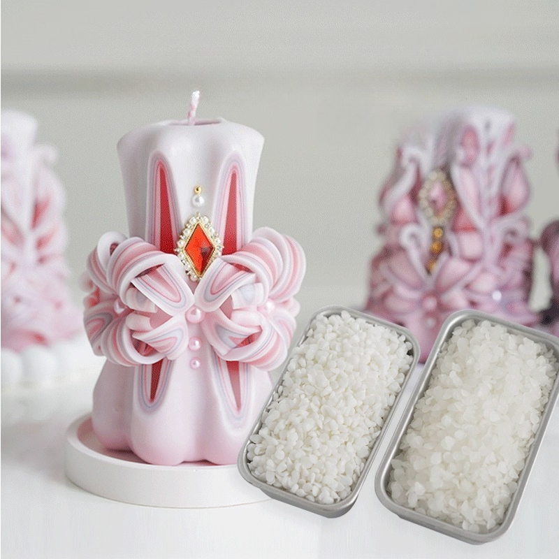 Candle Making Supplies Usa - 1KG 彫刻香り付きキャンドル原料 58度蜜蝋 手作りDIY彫刻キャンドル型 ワックス素材 キャンドル製作用品