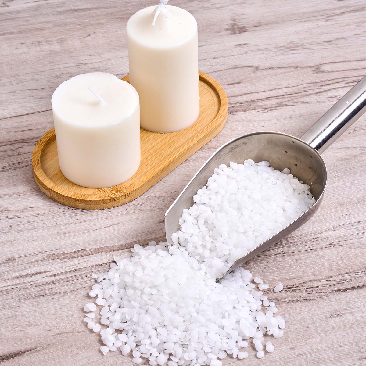 白い蜜蝋純粋な天然粒状バッグ DIY キャンドル作り材料無臭 - Candle Making Supplies Usa のレビューと価格