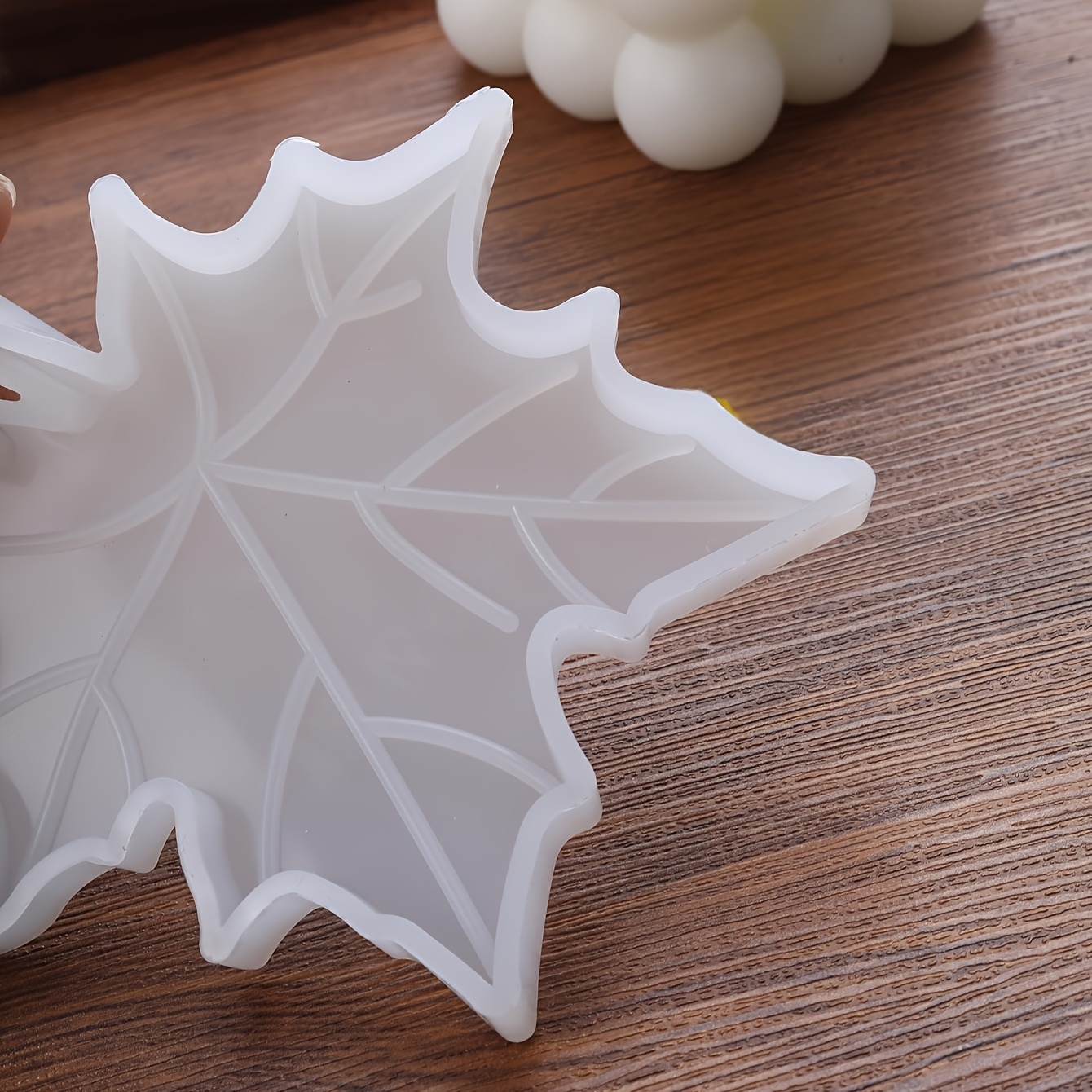 1PC カエデの葉の形をしたシリコンモールド、DIY 石鹸、 - Candle Making Supplies Usa のレビューと価格