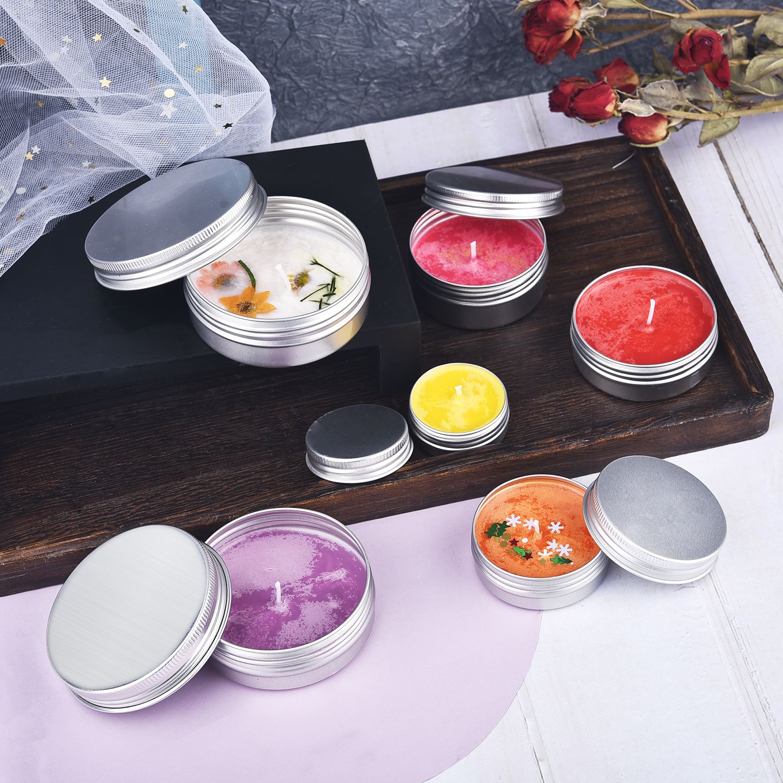 2グラム染料の色のワックスキャンドルワックス染料最適色キャン - Candle Making Supplies Usa のレビューと価格