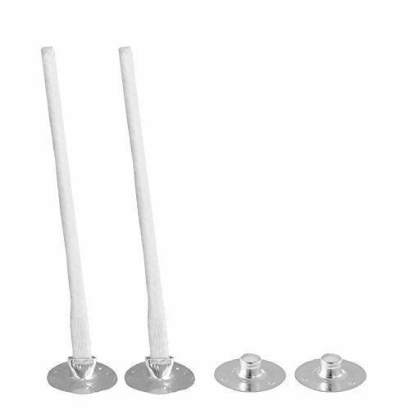 500 個キャンドル芯金属サステナータブホルダー手作り DI - Candle Making Supplies Usa のレビューと価格